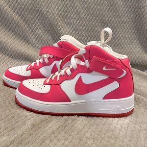 Hot Pink Nike Air Force 1s